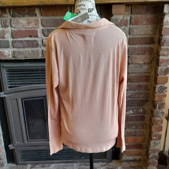J Crew Fine Ribbed Polo Shirt NWT - Picture 3 of 9
